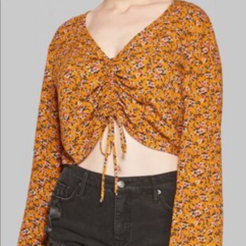 Wild Fable XXL Ruched crop top